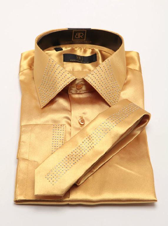 Gold Dress Shirt